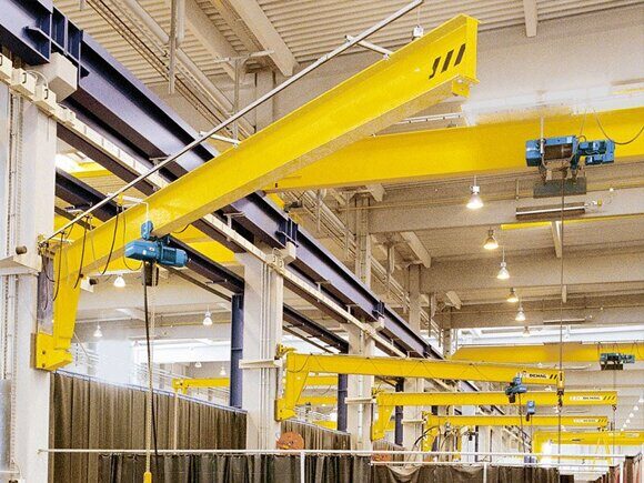 Кран для СТО Молния